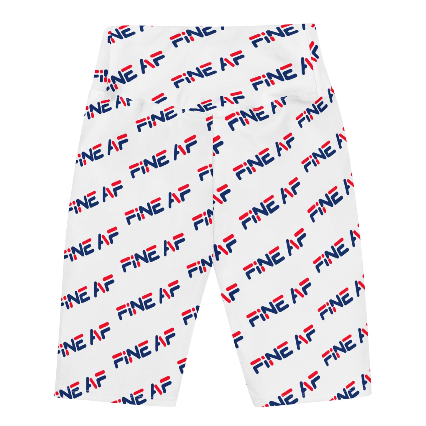 "Fine AF" Biker Shorts
