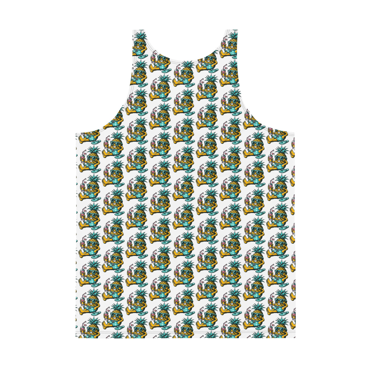 Concrete Kulture Co. "Pineapple Just chillin 2" Unisex Tank Top