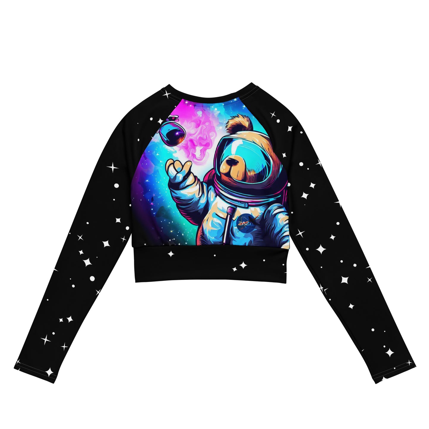 Concrete Kulture Co. "Zaza" long-sleeve crop top