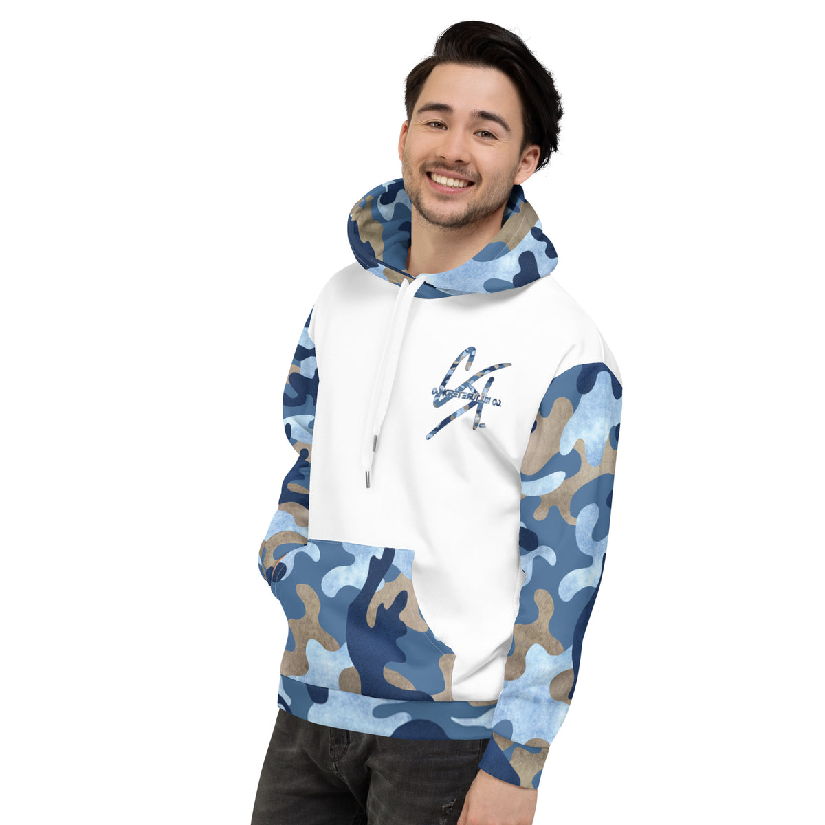 Concrete Kulture Co. BluCamo Unisex Hoodie