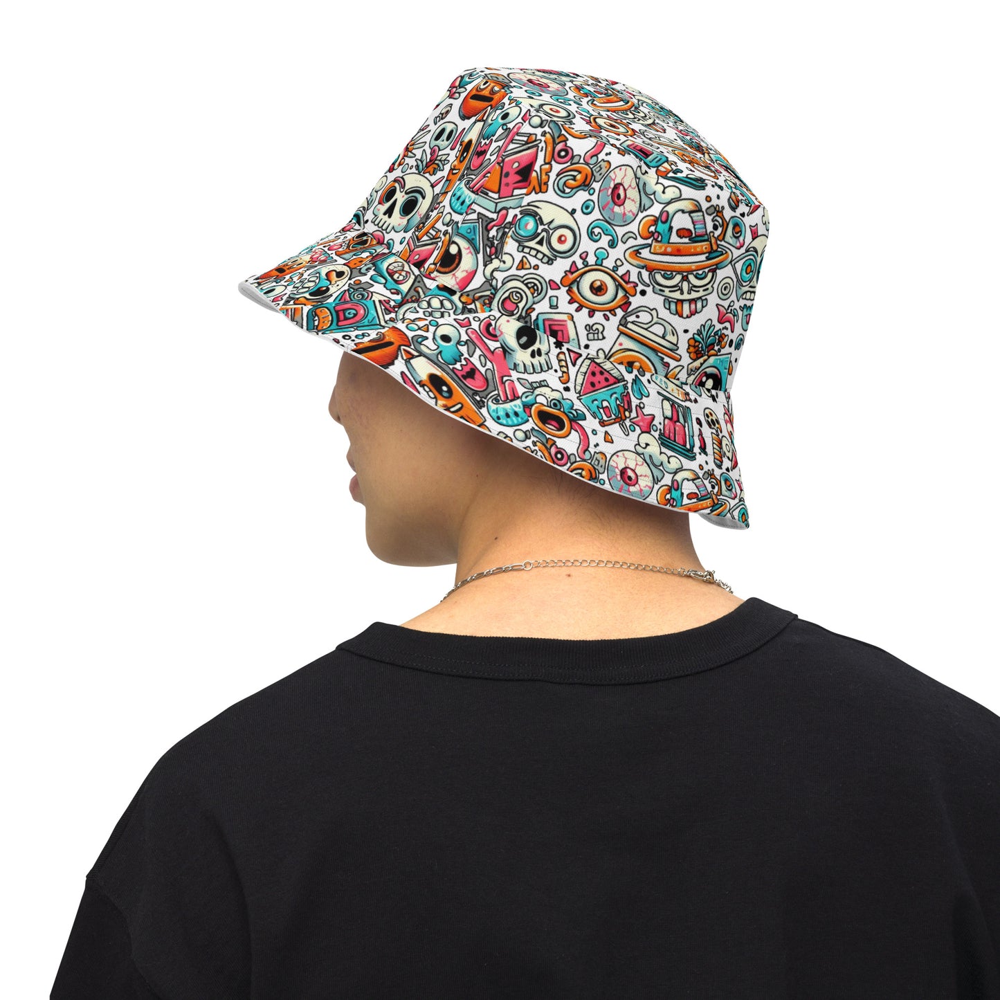 Concrete Kulture Co- "The Drip" Reversible bucket hat