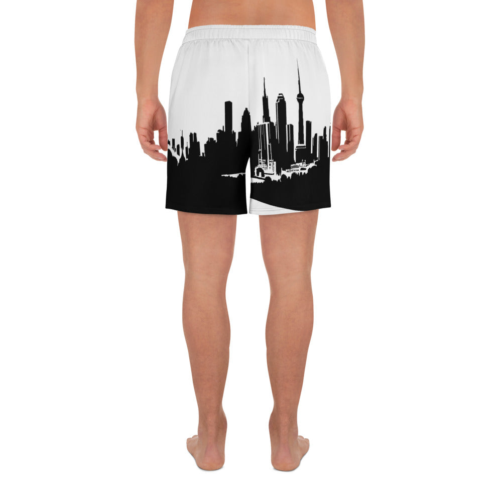 Concrete Kulture Co. All-Over Print Unisex Athletic Long Shorts