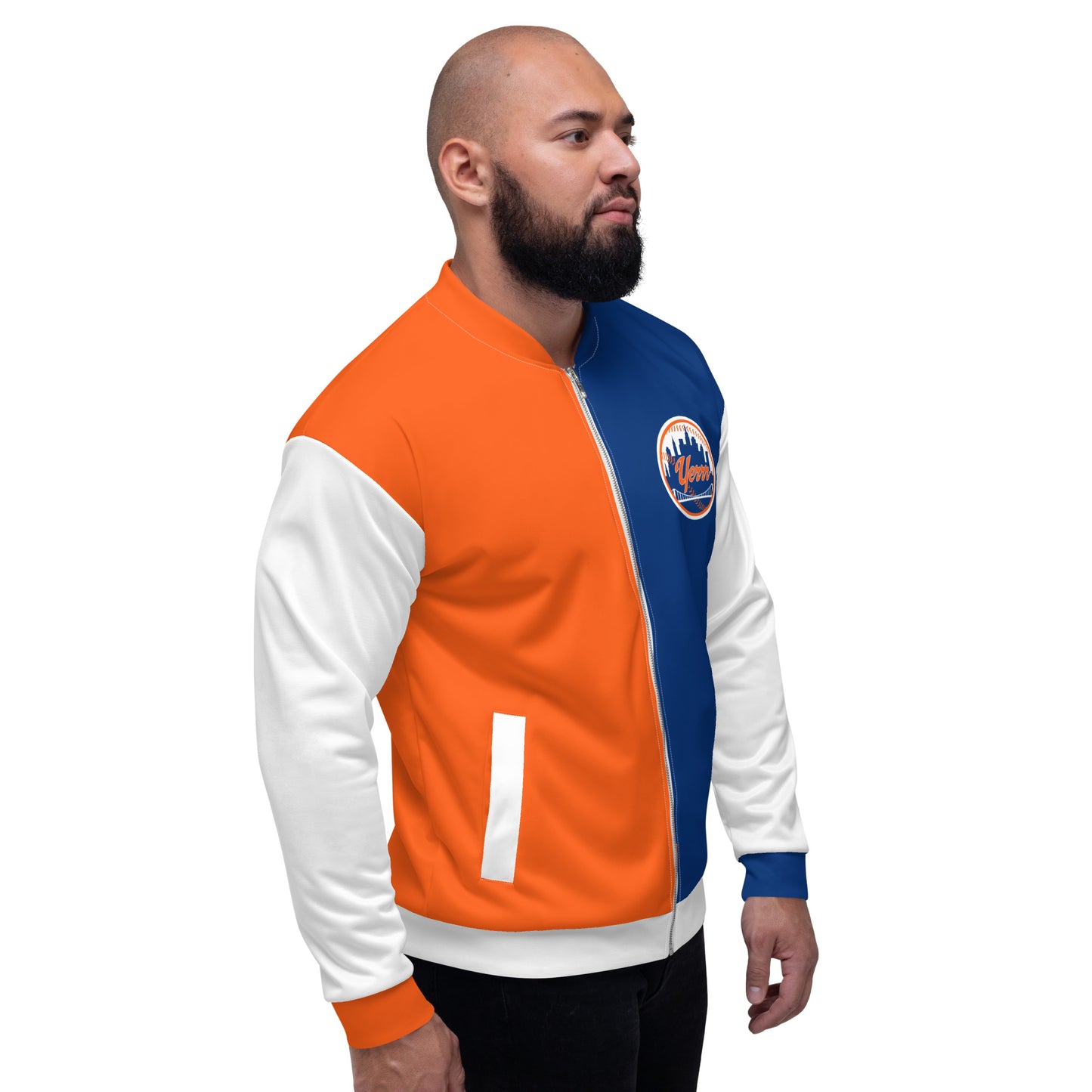 Concrete Kulture Company "New Yerrr-Mets" Unisex Bomber Jacket
