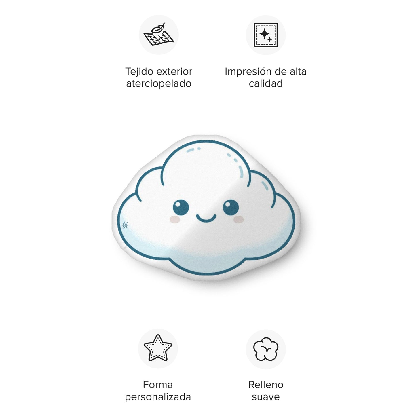 Concrete Kulture Company Custom-shaped pillow