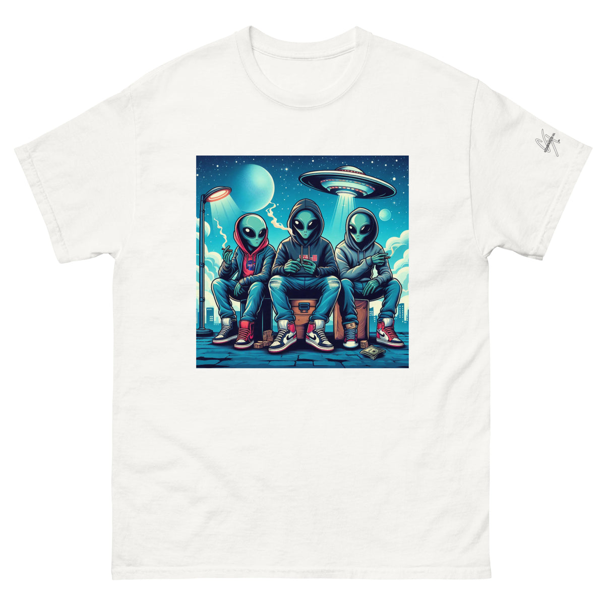 Men's CKco / Zaza "Alien Smoke" classic tee