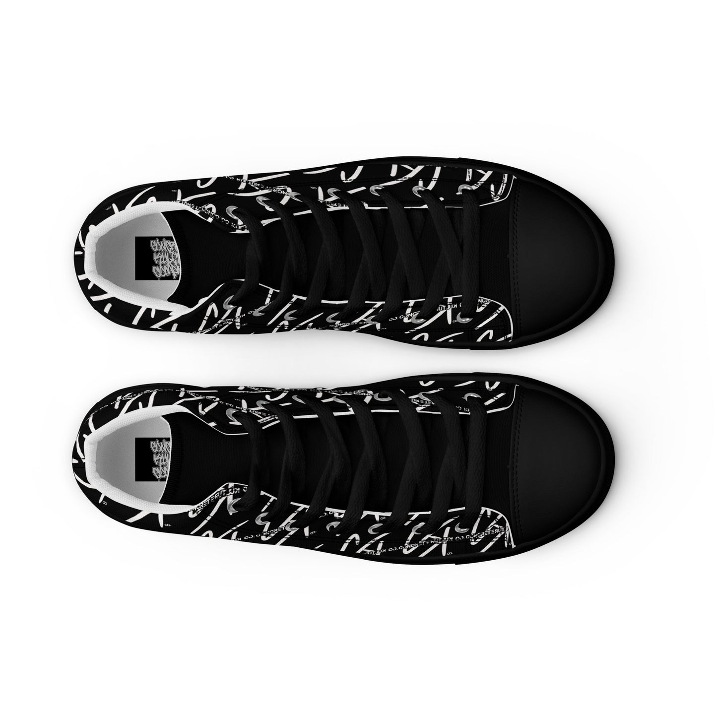 Men’s high top " CKco" canvas shoes