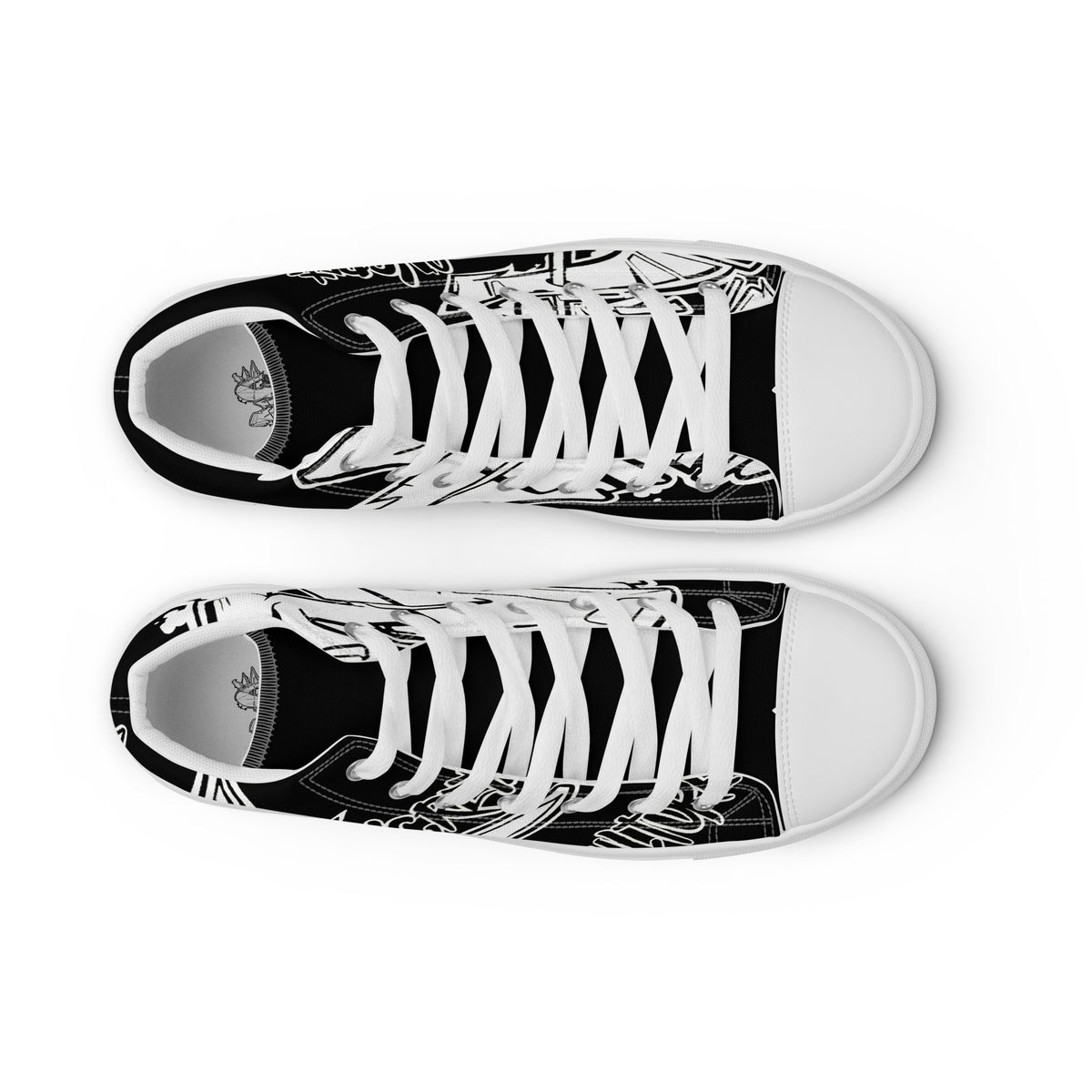 Men’s Graffiti CK CO canvas shoes