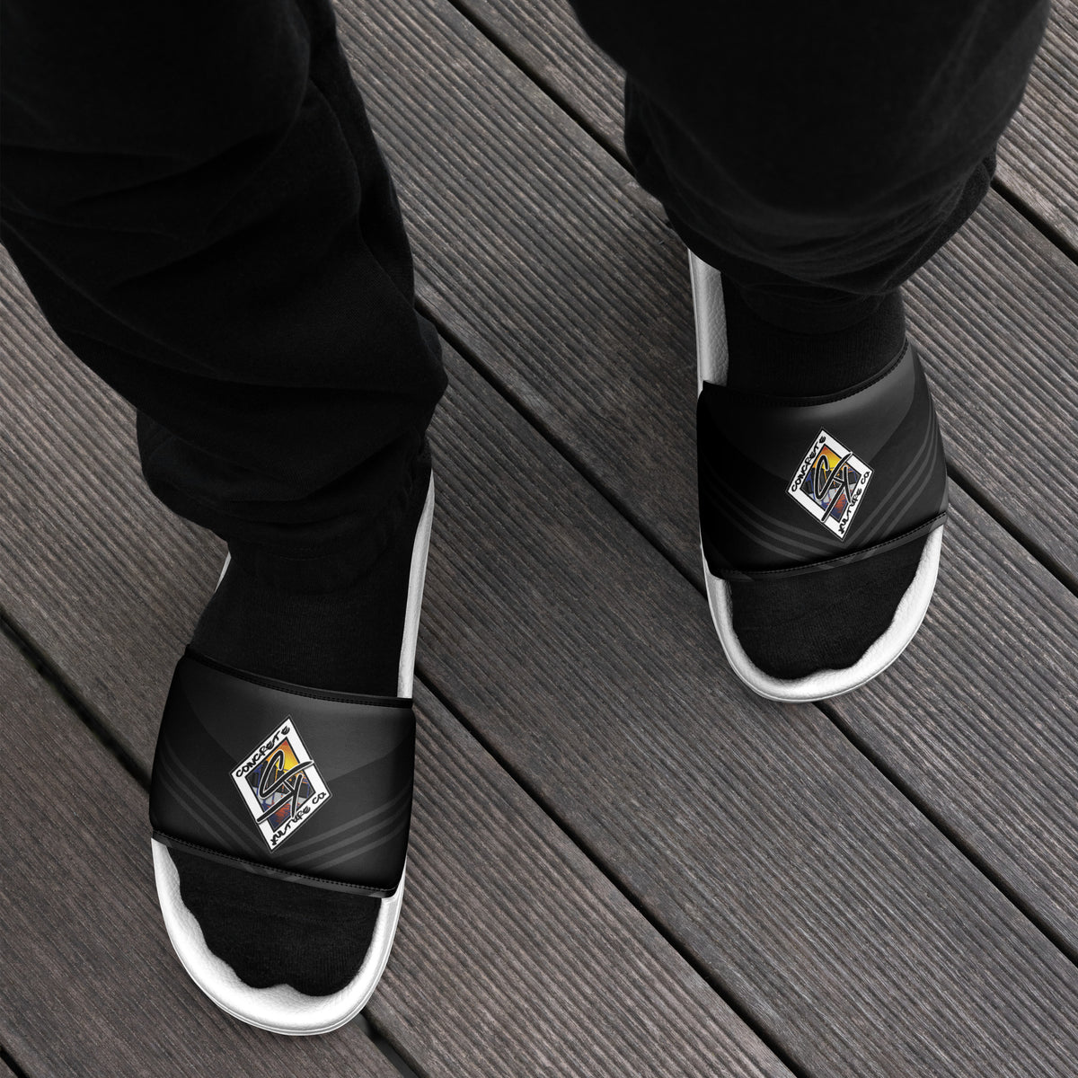 Concrete Kulture Co. Men’s slides
