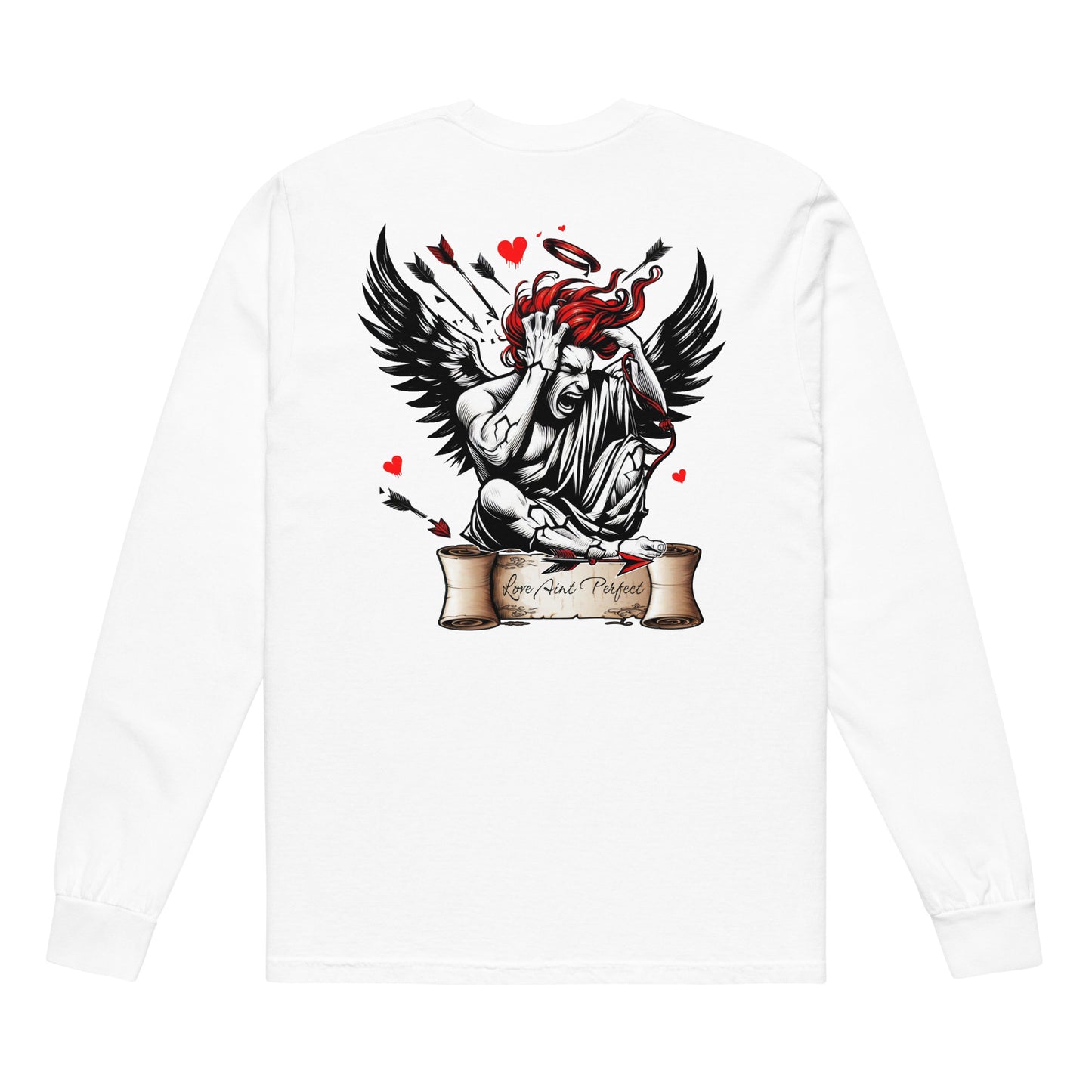 Concrete Kulture Company -dyed heavyweight long-sleeve shirt