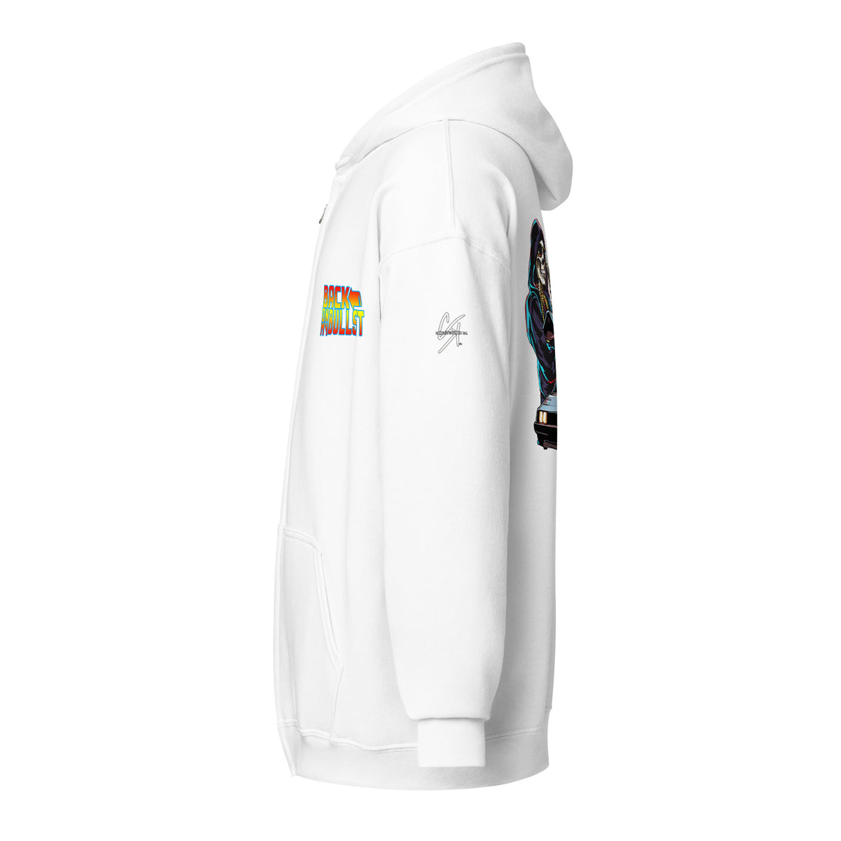 Concrete Kulture Co. "Back on my Bullsh!t" Unisex heavy blend zip hoodie