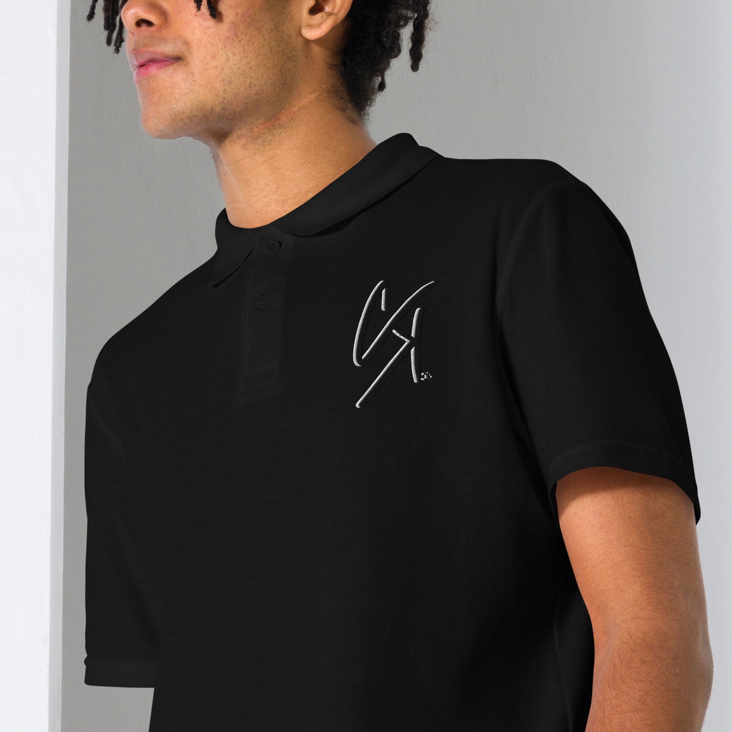 CK CO pique polo shirt