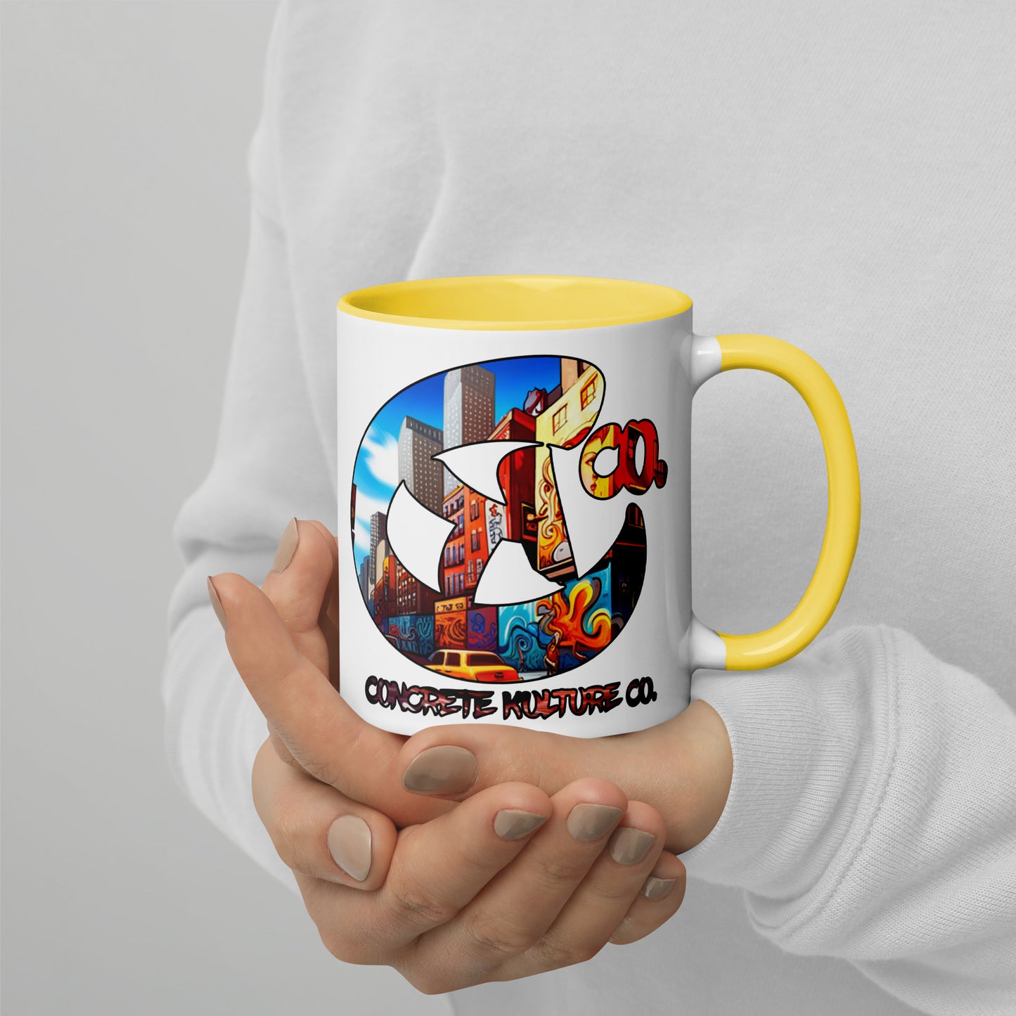 CK co Mug with Color Inside