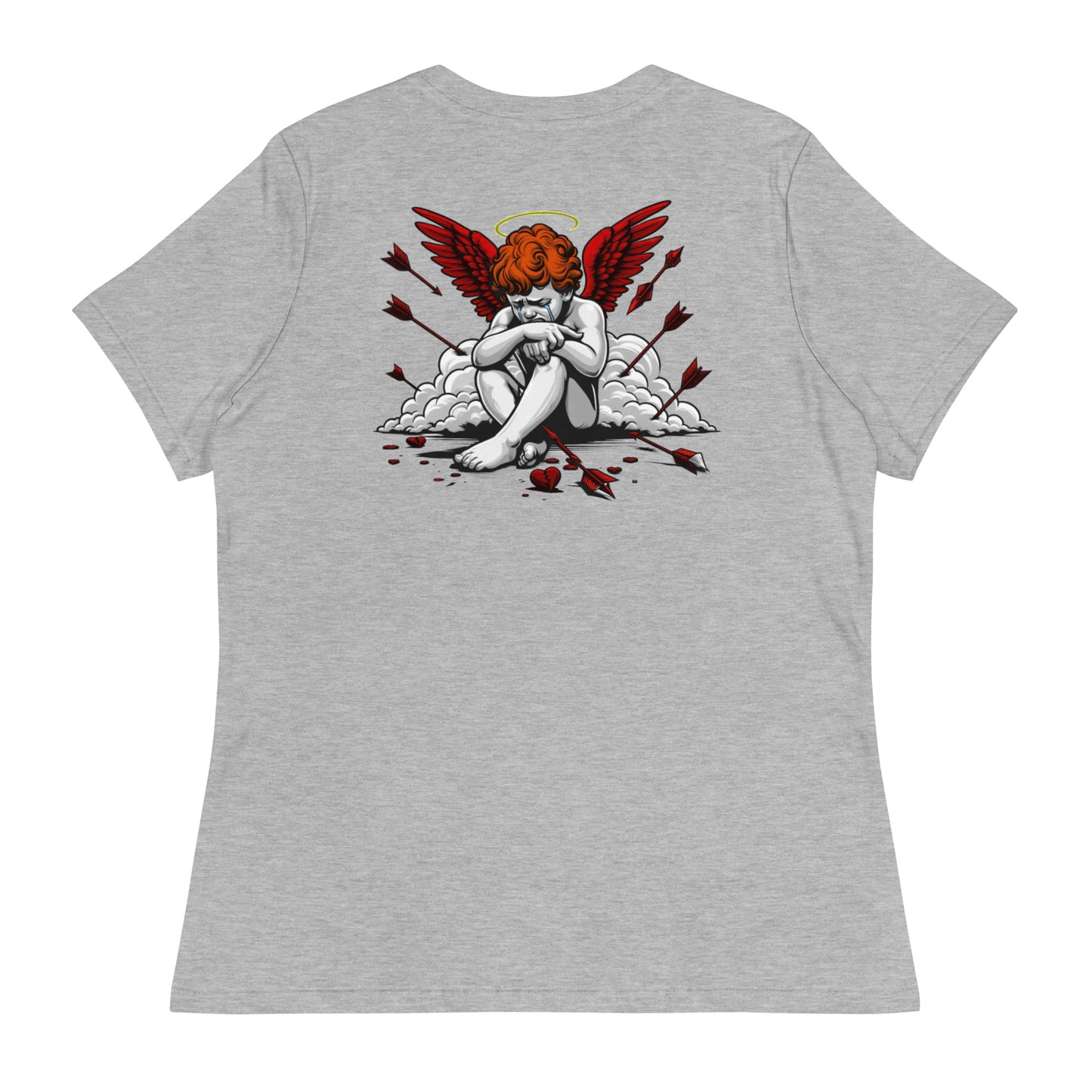 CKco Women's Relaxed "Love Aint Perfect" T-Shirt