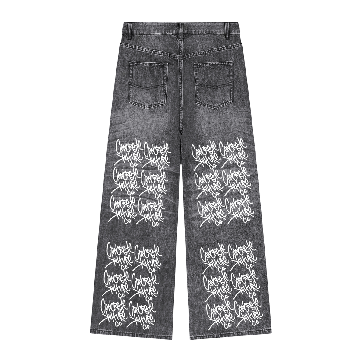 Men's Vintage Wash Denim Jeans