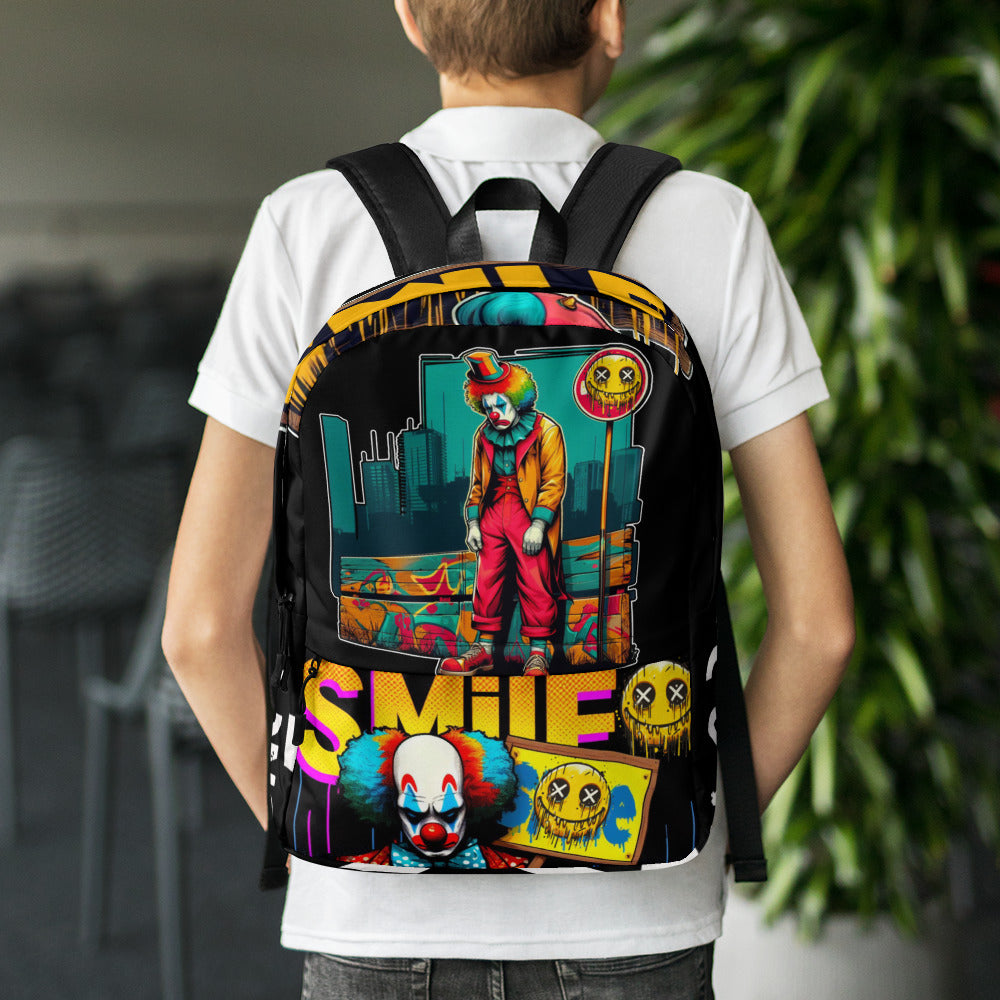 Concrete Kulture Co "Send in the Clowns" Backpack