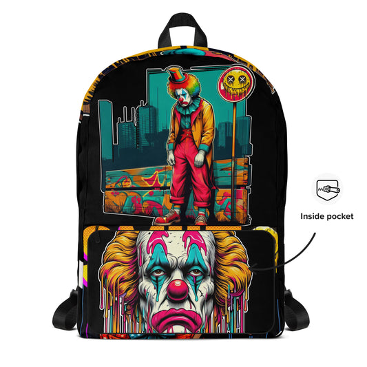 Concrete Kulture Co "Send in the Clowns" Backpack