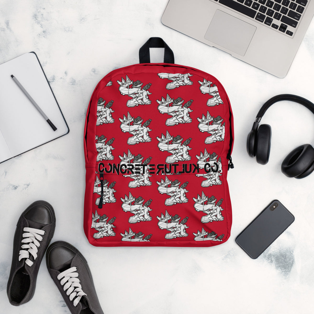 Concrete Kulture Co. Graffiti Backpack