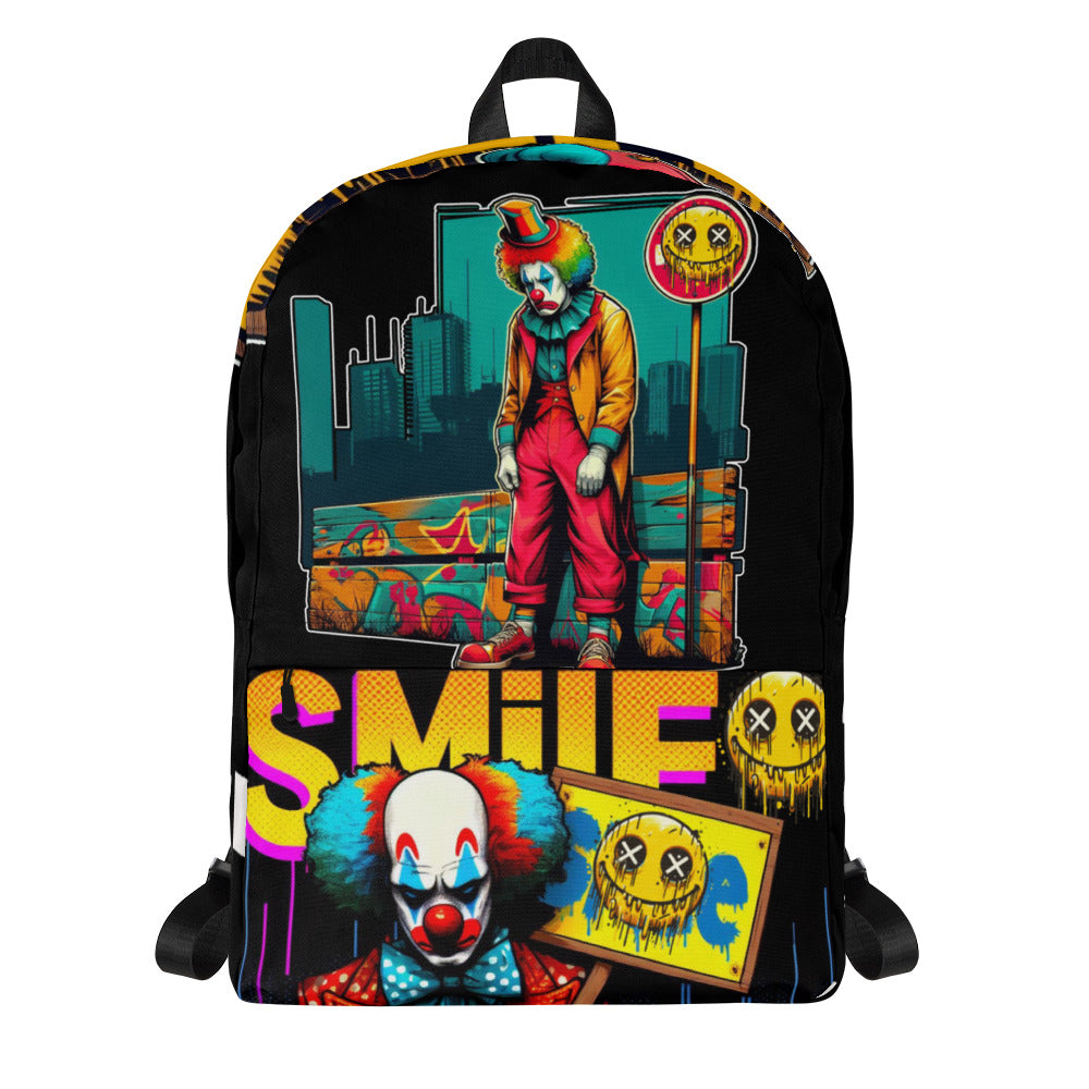 Concrete Kulture Co "Send in the Clowns" Backpack