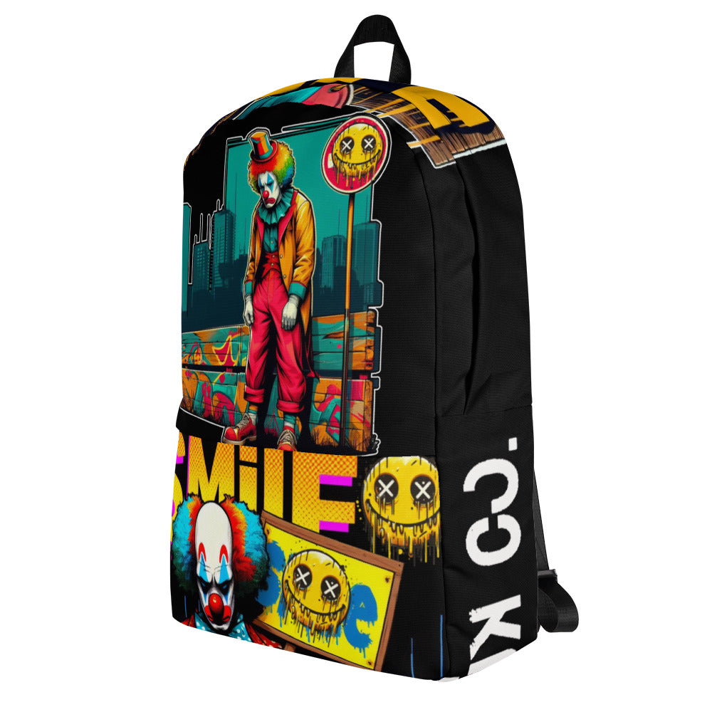 Concrete Kulture Co "Send in the Clowns" Backpack