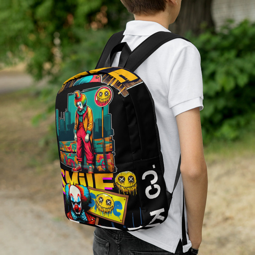 Concrete Kulture Co "Send in the Clowns" Backpack
