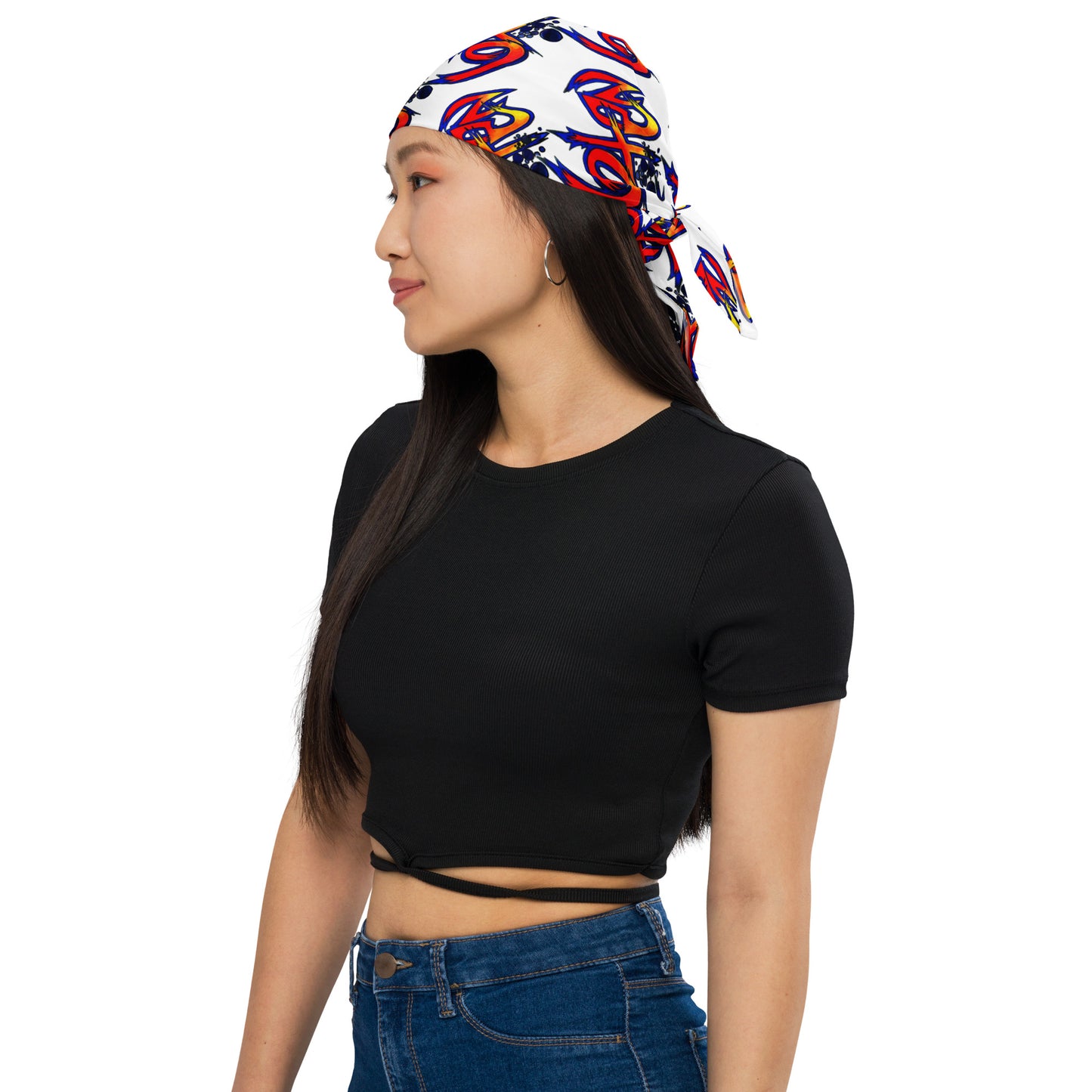 CK CO- 6ten All-over print bandana