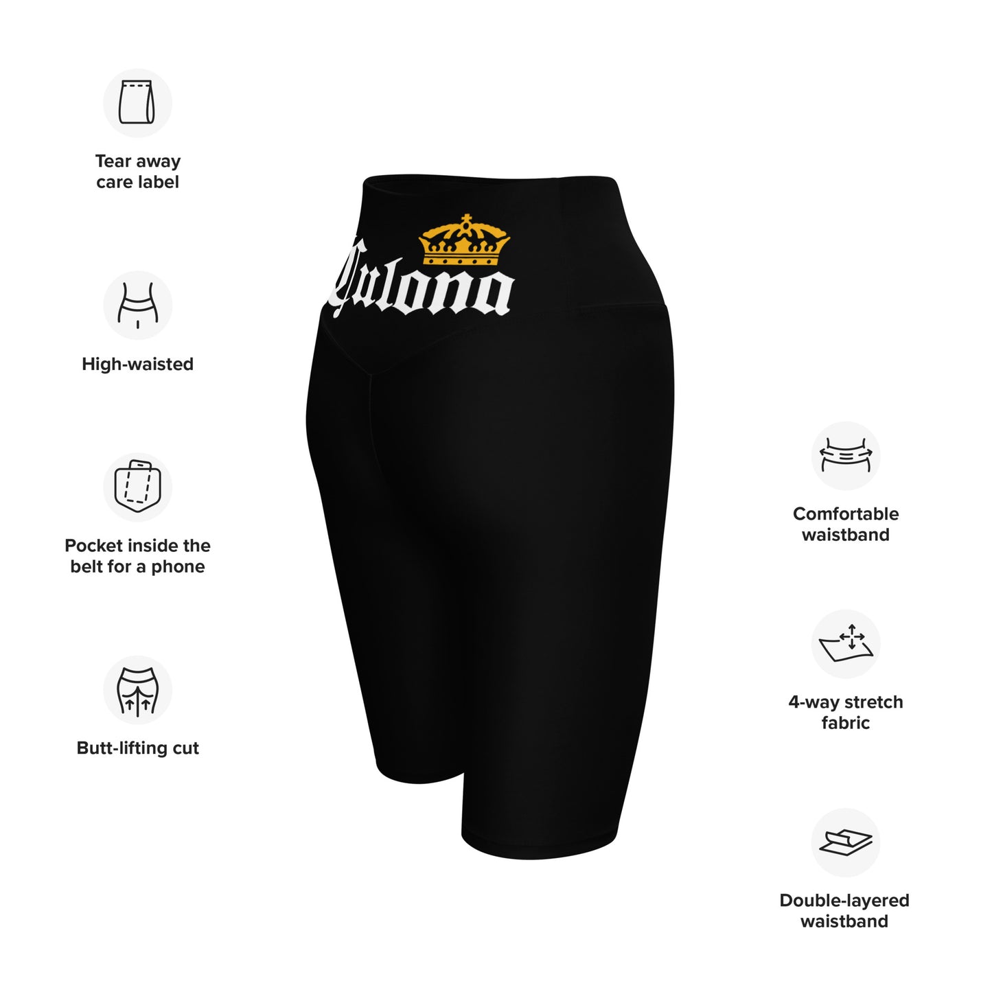 Concrete Kulture Co. "Culona" Biker Shorts