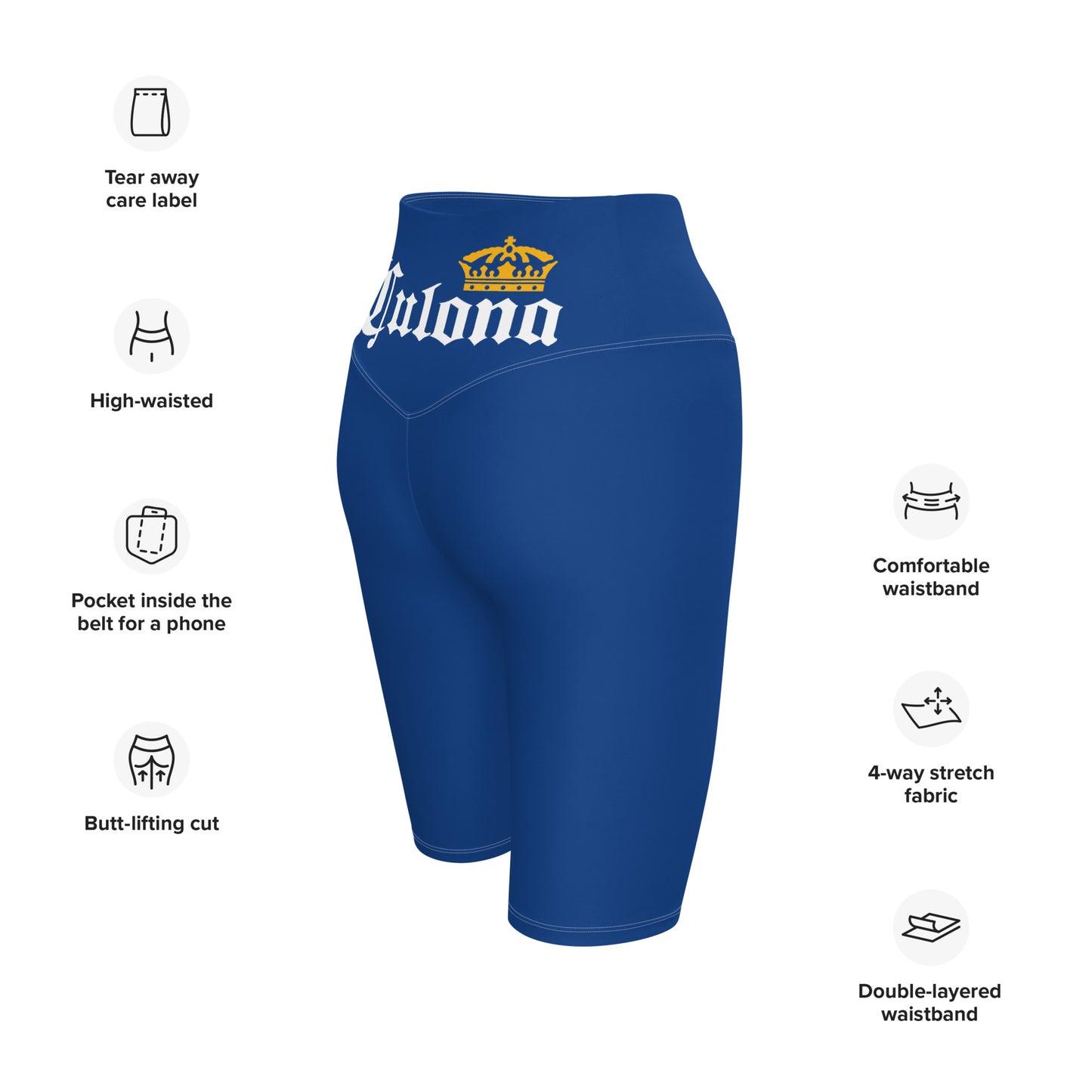 Concrete Kulture Co. "Culona" Biker Shorts