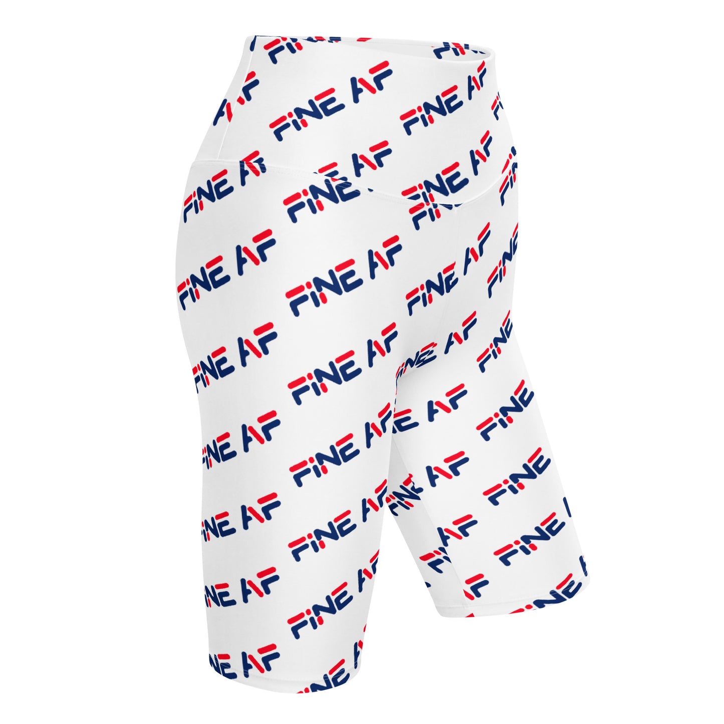 "Fine AF" Biker Shorts