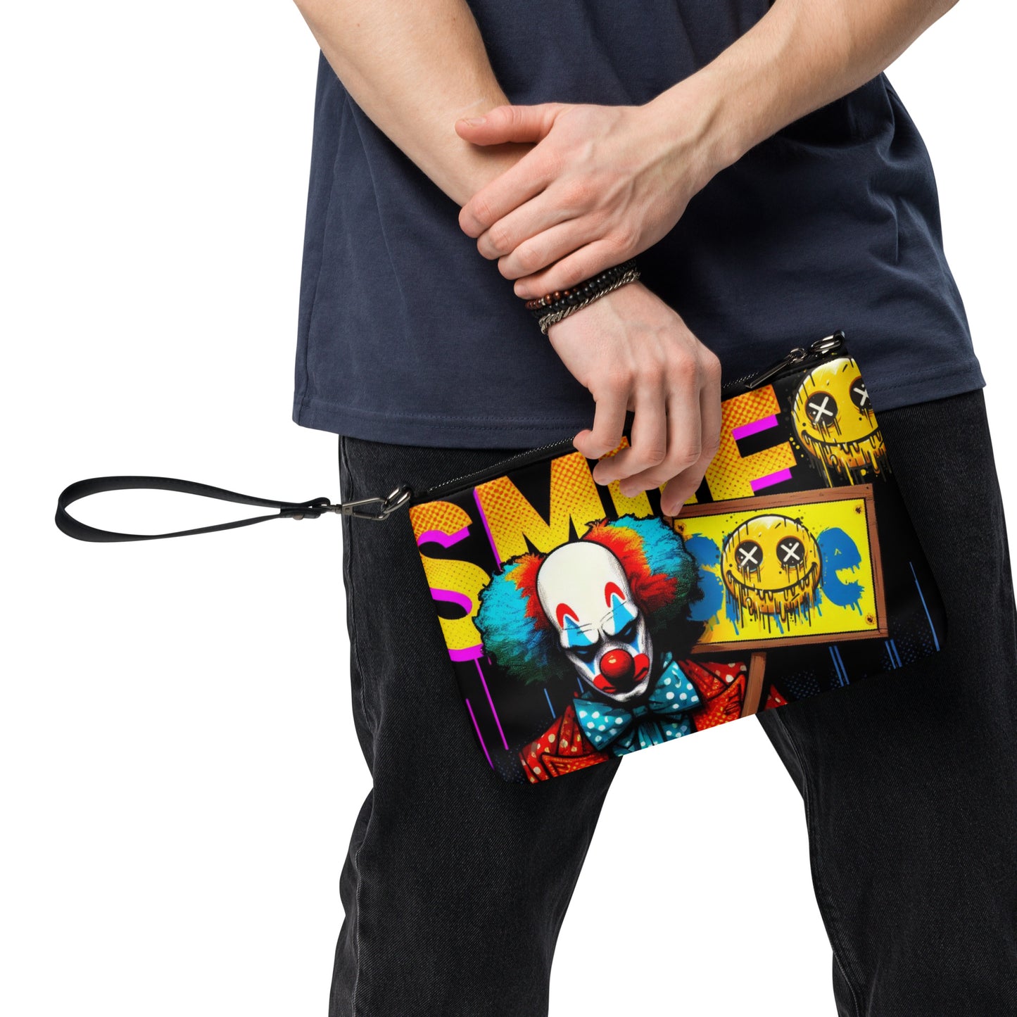 Concrete Kulture Co "Send in the Clowns" Crossbody bag