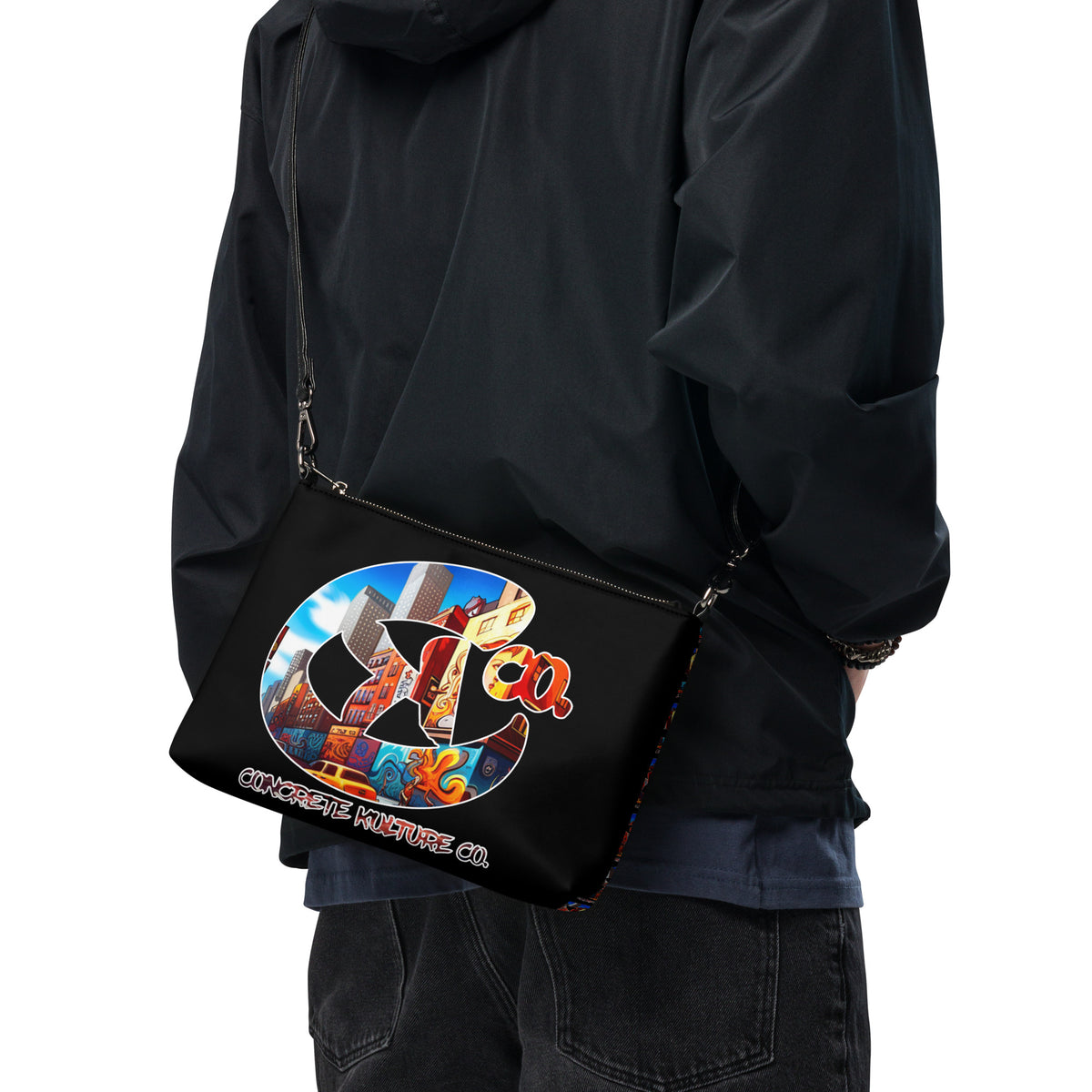 Concrete Kulture Co. "The View" Crossbody bag