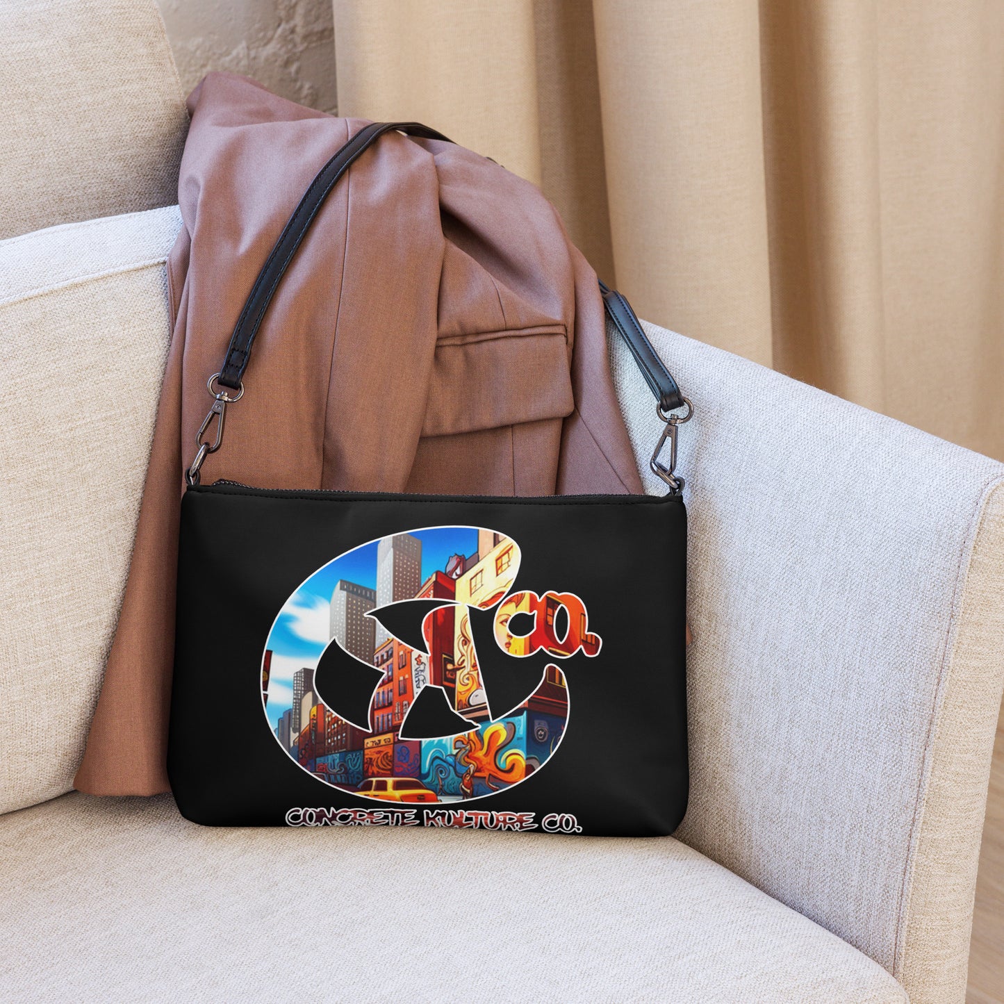 Concrete Kulture Co. "The View" Crossbody bag