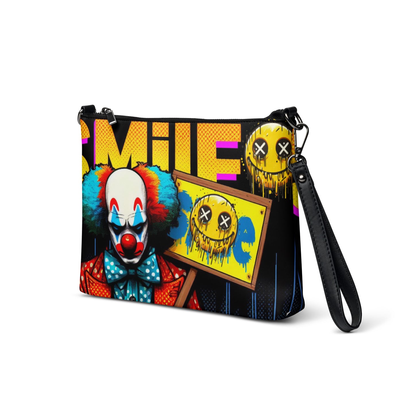 Concrete Kulture Co "Send in the Clowns" Crossbody bag