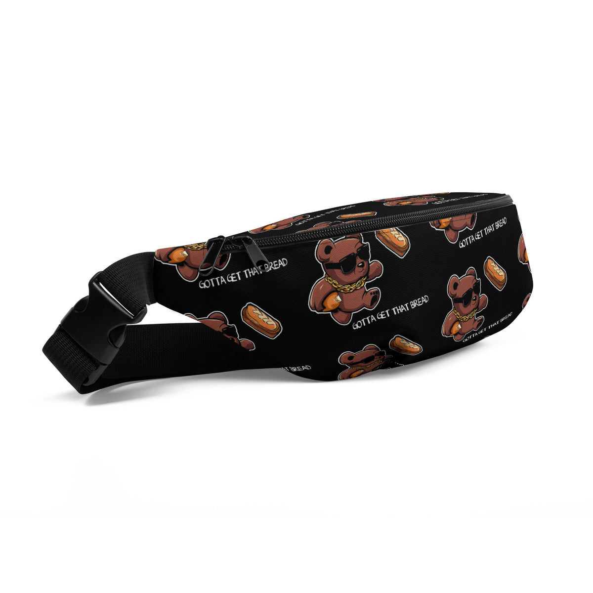 Concrete Kulture Co. "Gotta get the bread" Fanny Pack