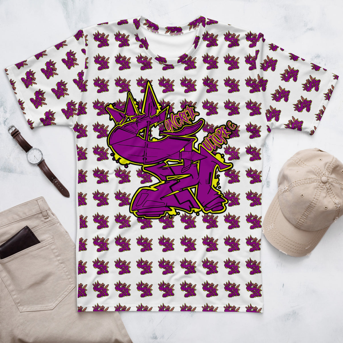 Men's Graffiti CK CO t-shirt