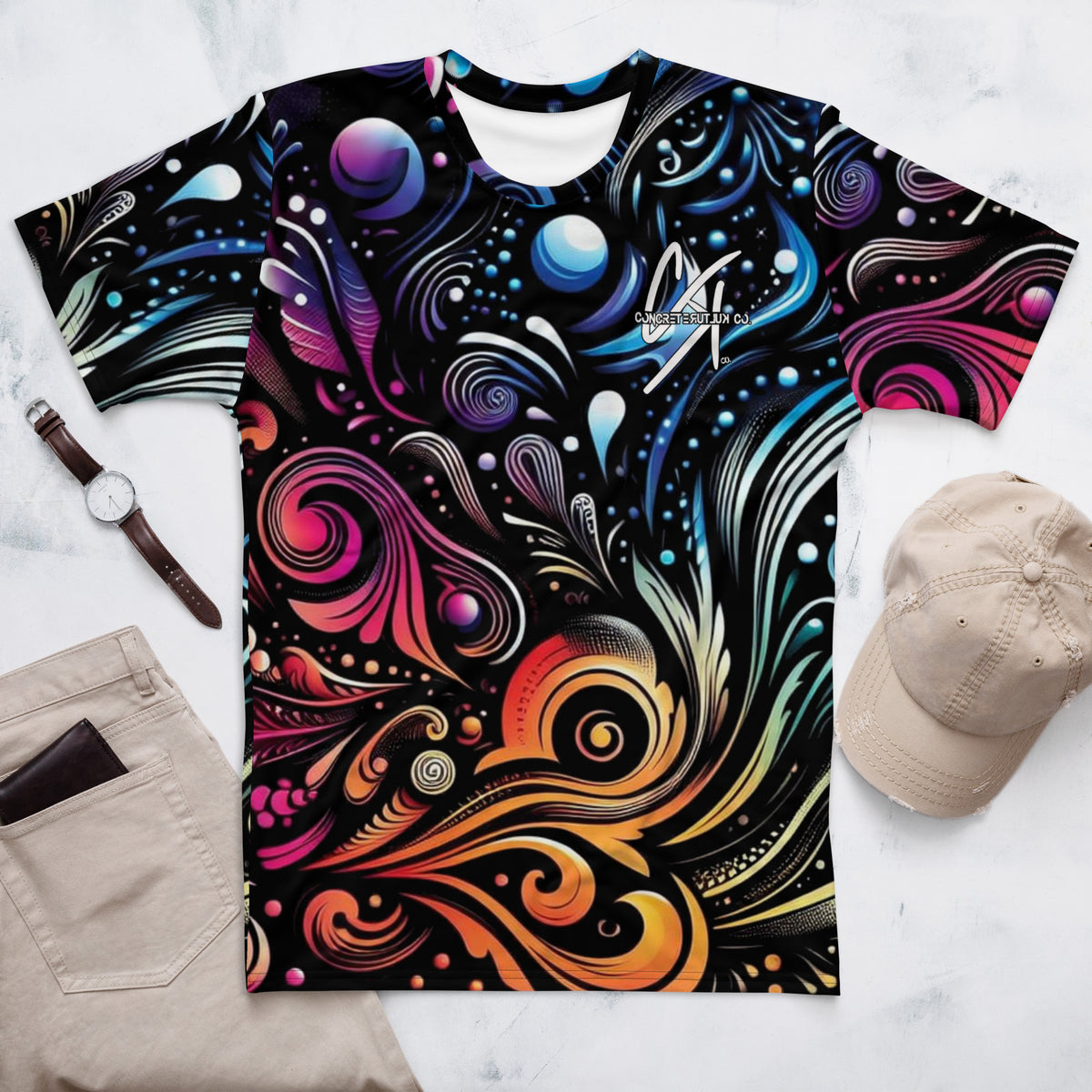 CK Co Mens Blacklight shirt