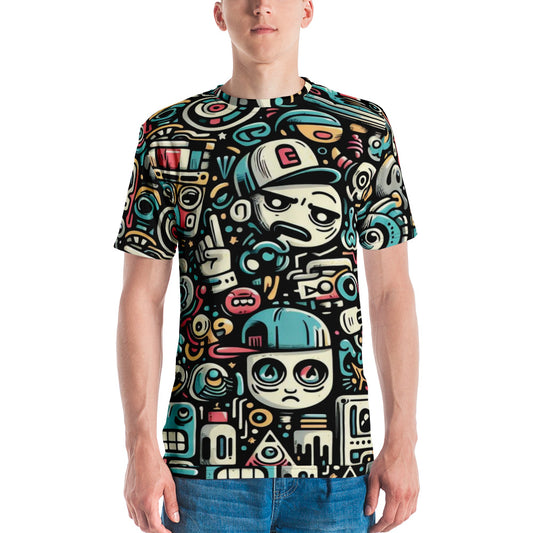 Men's "CKco graffiti"   t-shirt