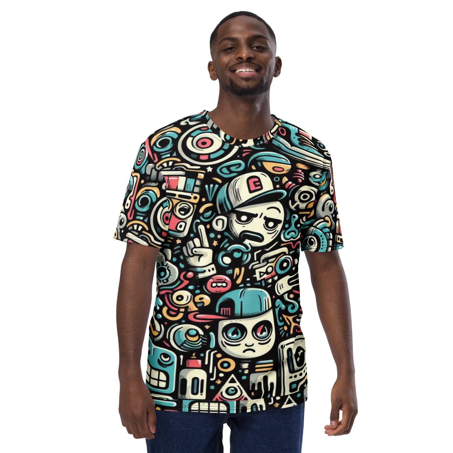 Men's "CKco graffiti"   t-shirt