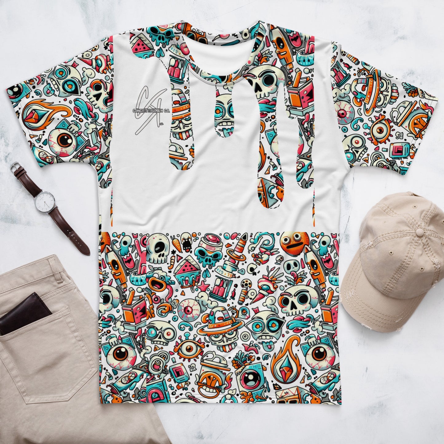 Men's Concrete Kulture Co "The drip"  t-shirt