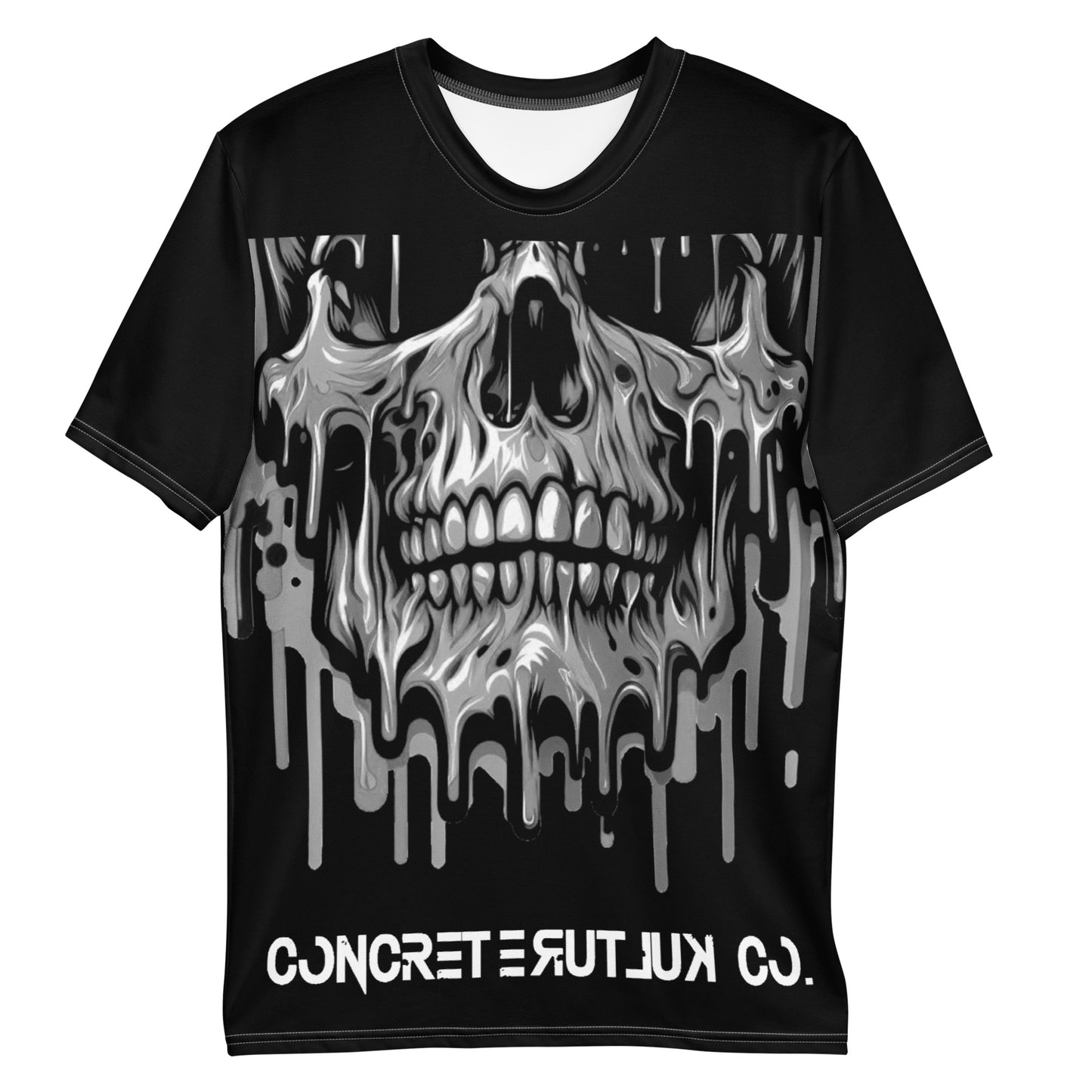 Concrete Kulture Co Men's "Big Ass Skull"  t-shirt