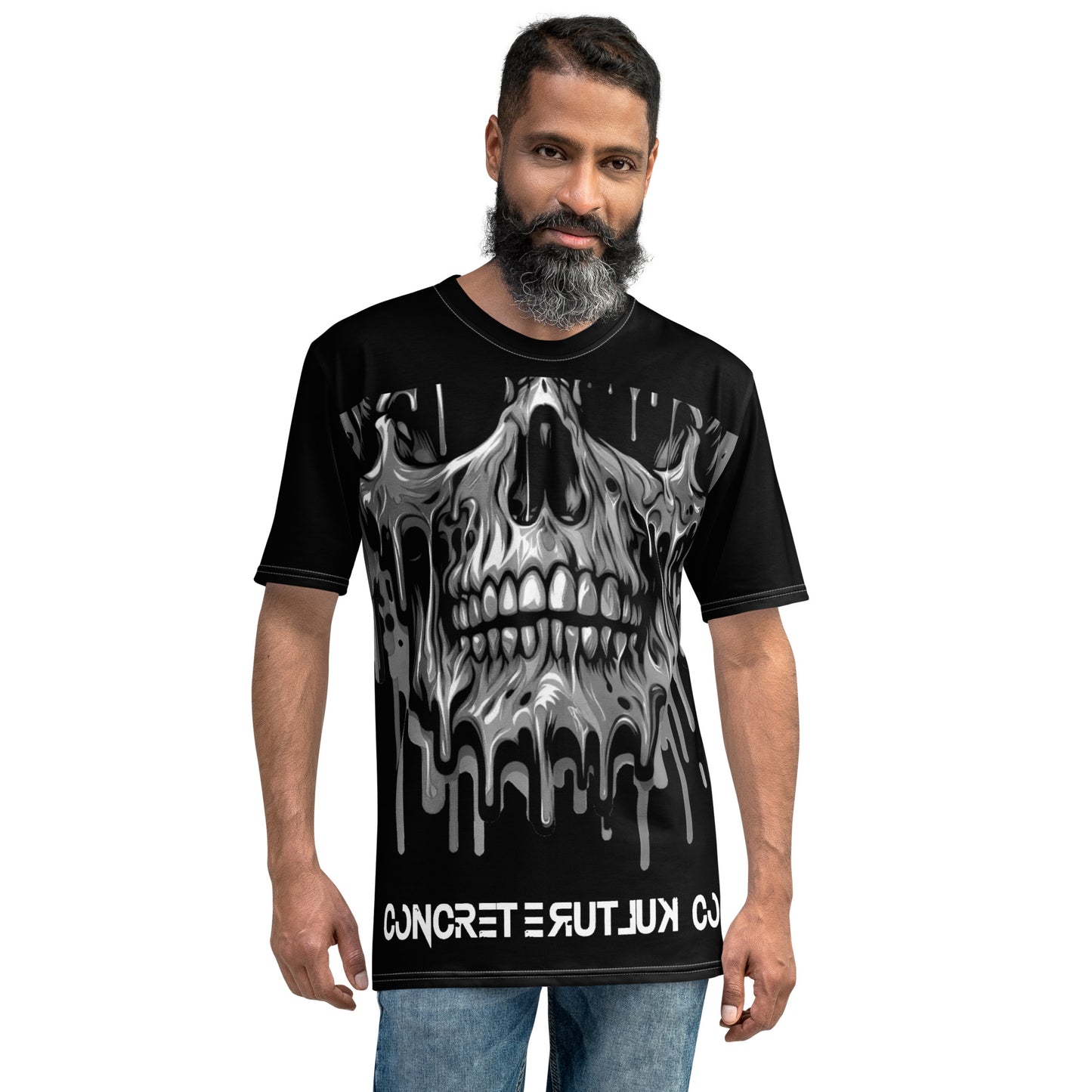Concrete Kulture Co Men's "Big Ass Skull"  t-shirt