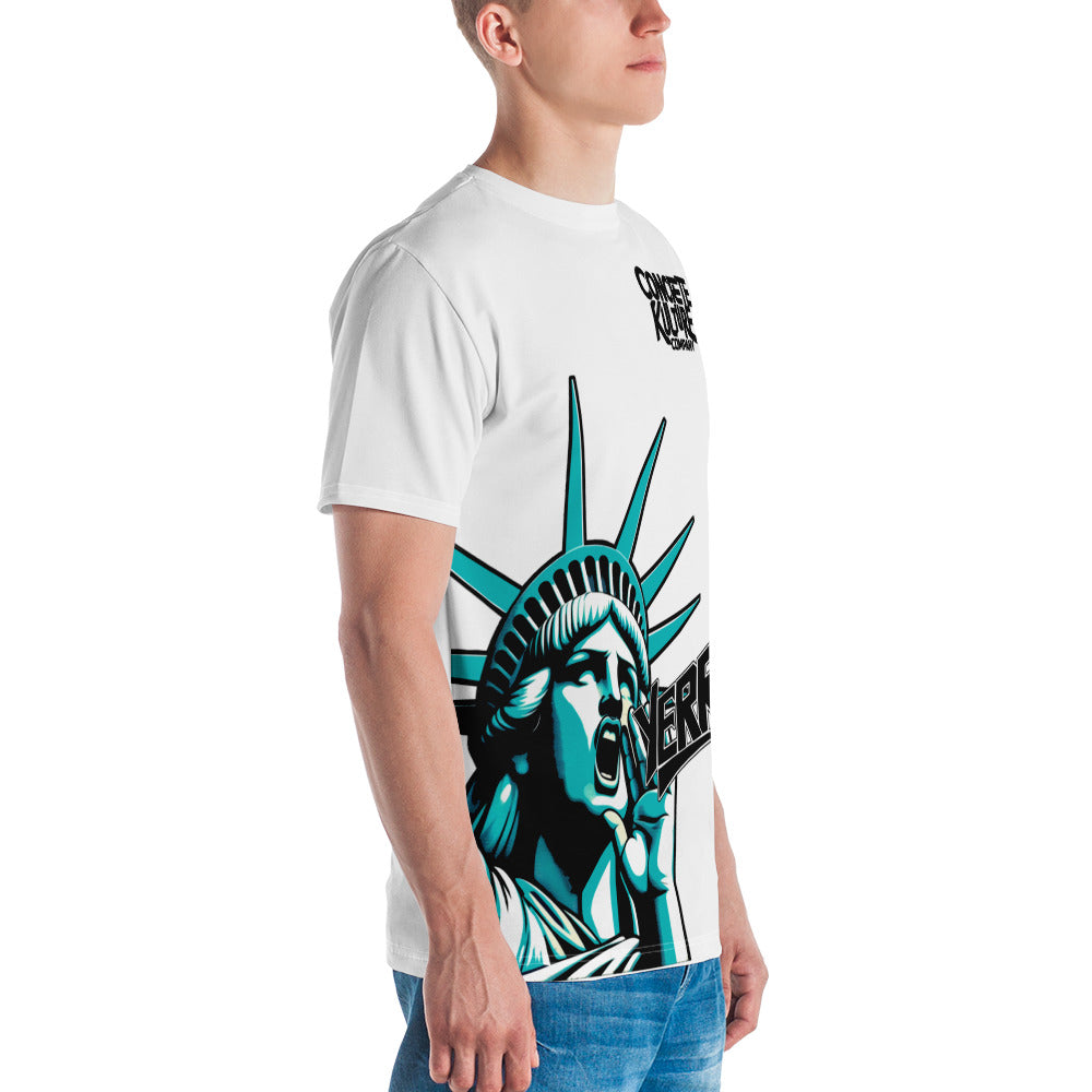 Concrete Kulture Company Men's "Statue of Yerr!!"  t-shirt