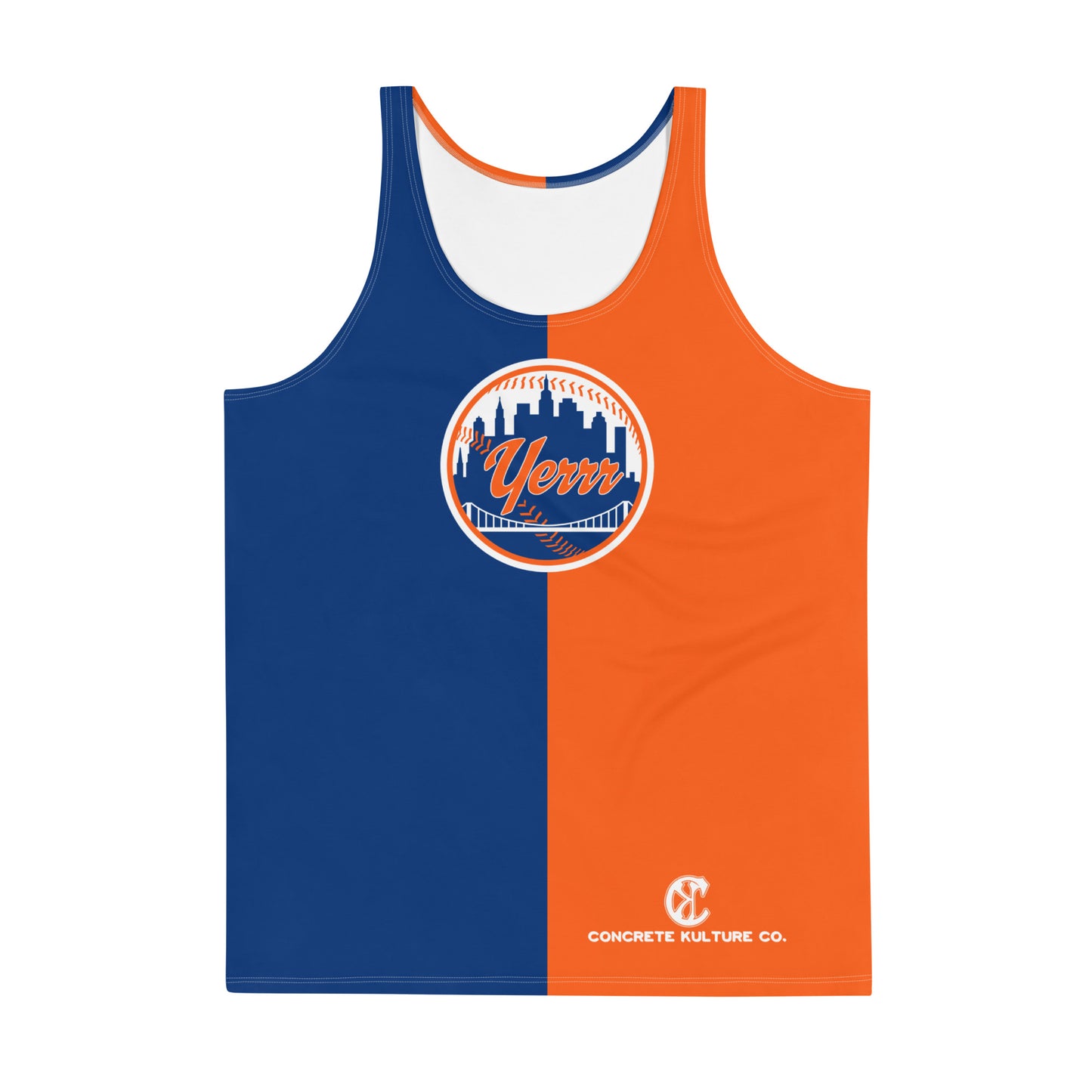 Concrete Kulture Company " Yerrr/Mets" Unisex Tank Top