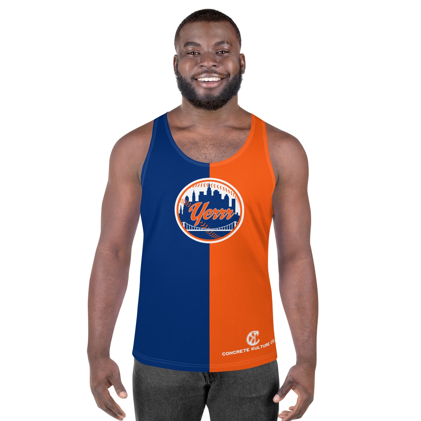 Concrete Kulture Company " Yerrr/Mets" Unisex Tank Top