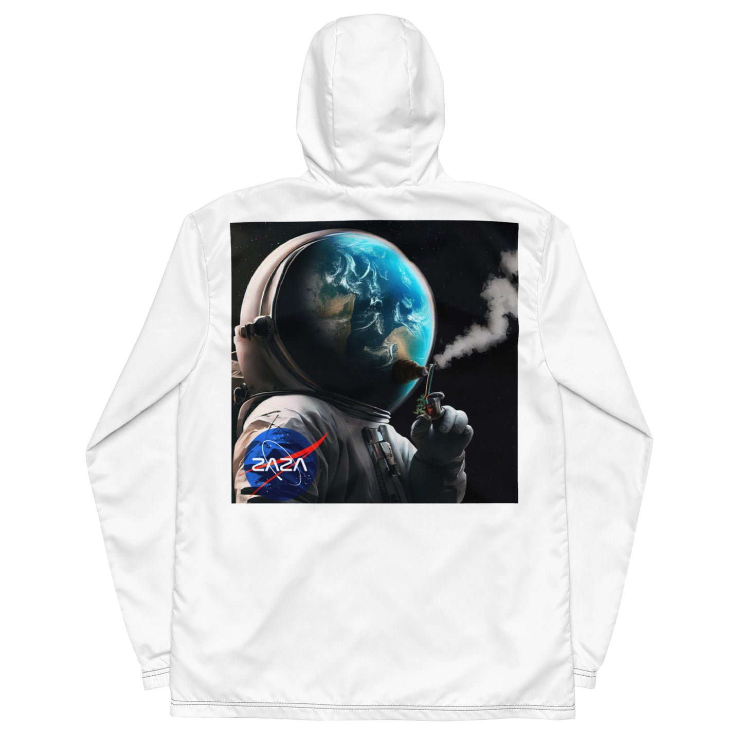 Concrete Kulture Co. Men’s "The adventures of Zaztronaut" windbreaker