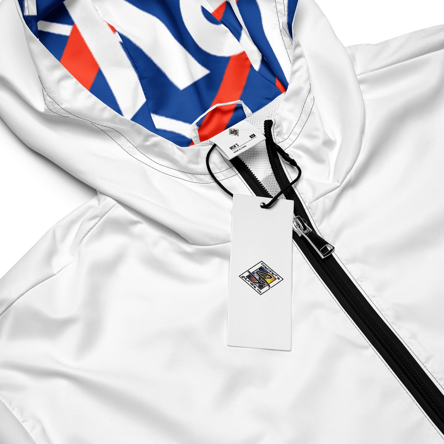 Concrete Kulture Co. Men’s "The adventures of Zaztronaut" windbreaker