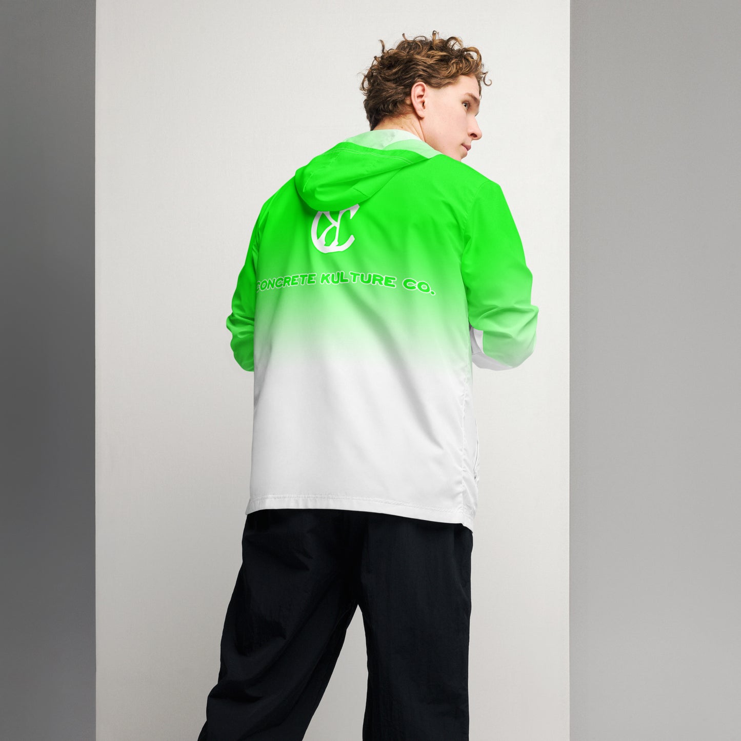 Concrete Kulture Company Men’s "Fade Away"  windbreaker