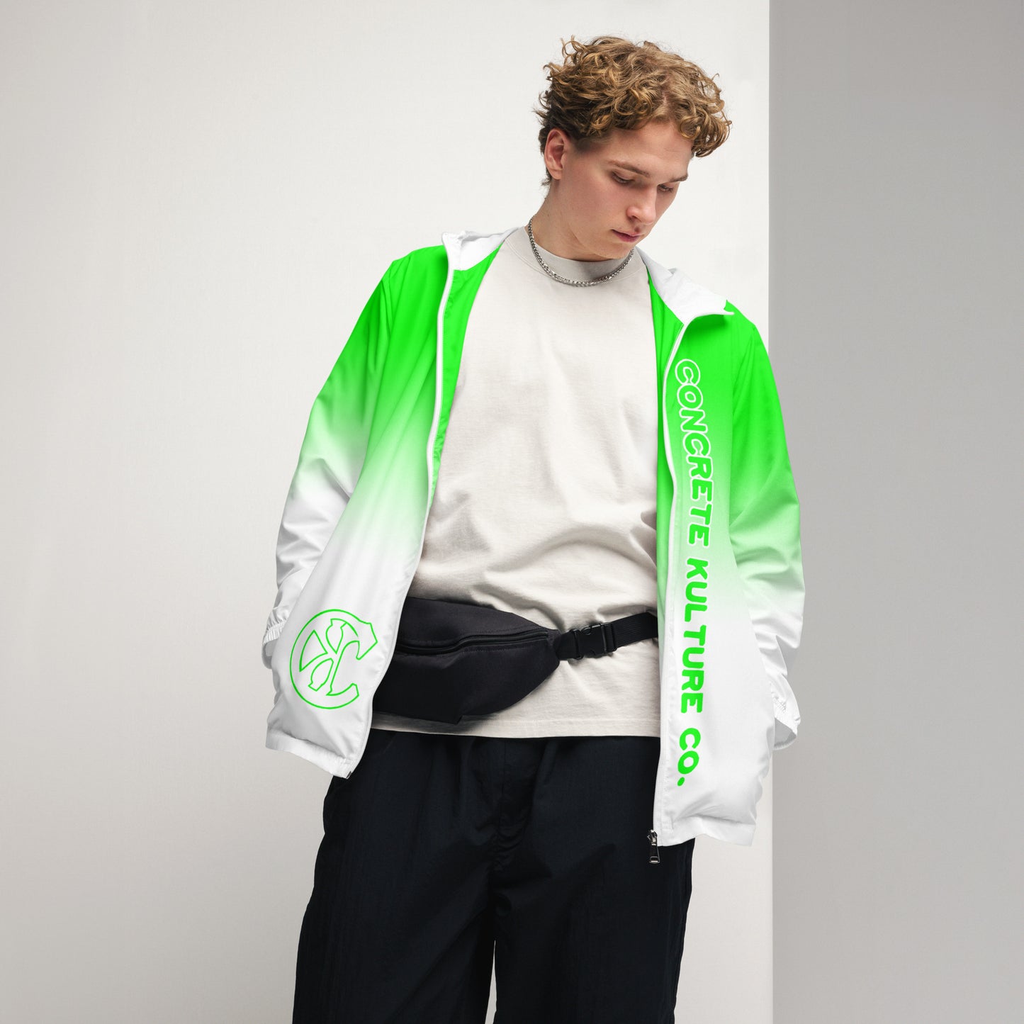 Concrete Kulture Company Men’s "Fade Away"  windbreaker