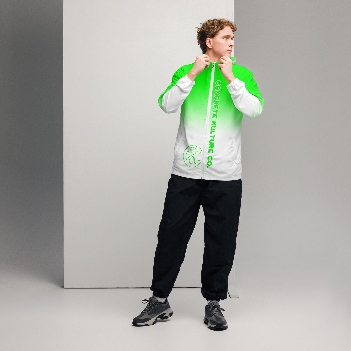 Concrete Kulture Company Men’s "Fade Away"  windbreaker