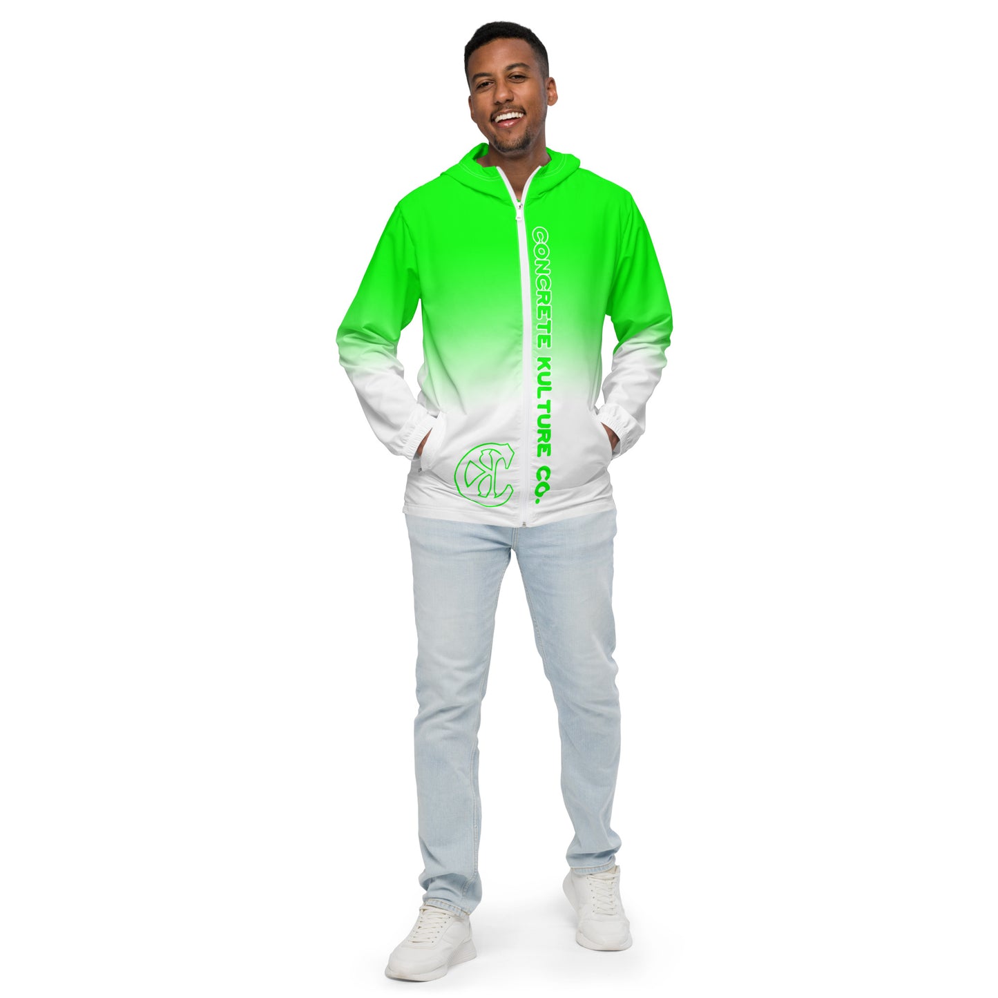 Concrete Kulture Company Men’s "Fade Away"  windbreaker