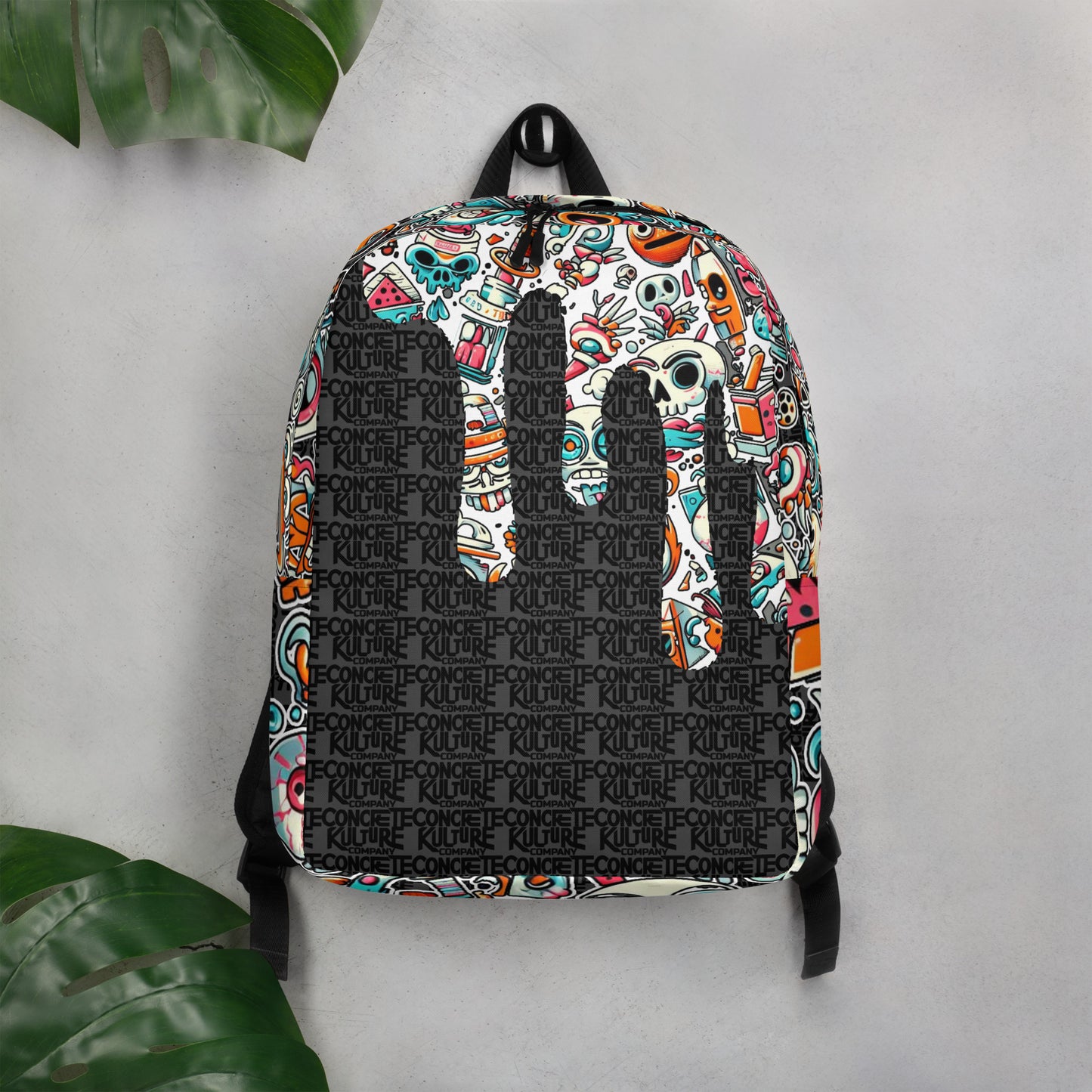 Concrete Kulture Company "The Spill" Minimalist Backpack